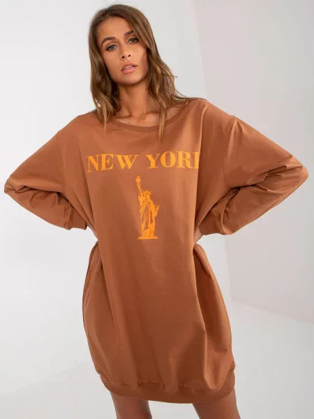 Hanorac Fashionhunters maro