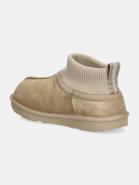 UGG снігові чоботи зимові дитячі замшеві KIDS CLASSIC ULTRA STRETCH CUFF