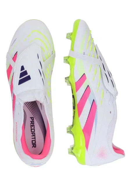 Adidas Futbolo batai Predator Pro Fold-Over Tongue Firm Ground balta