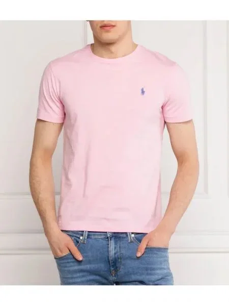 POLO RALPH LAUREN Tricou | Custom slim fit roz