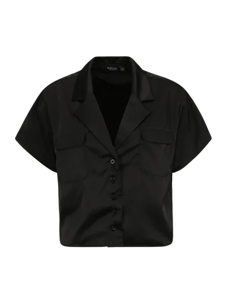 Nasty Gal Petite Bluză negru
