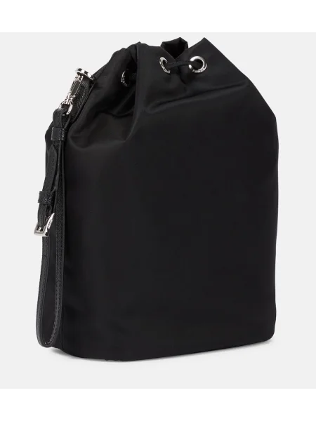 Geantă bucket Prada negru