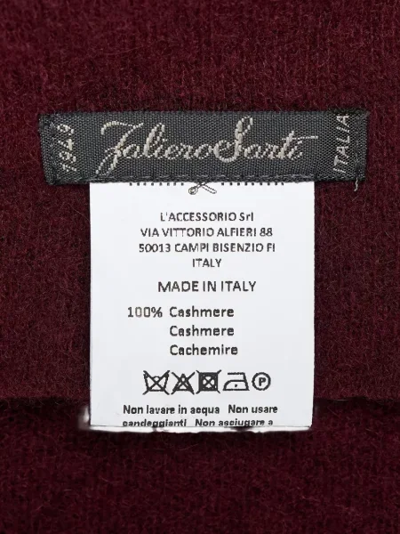 Fular Faliero Sarti roșu