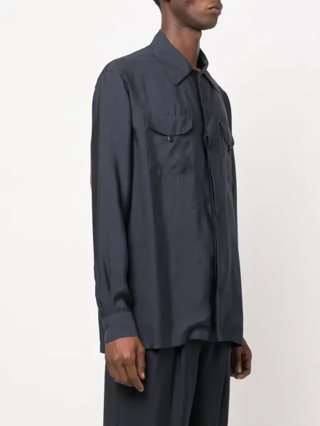Dlouhá košile Giorgio Armani modrá