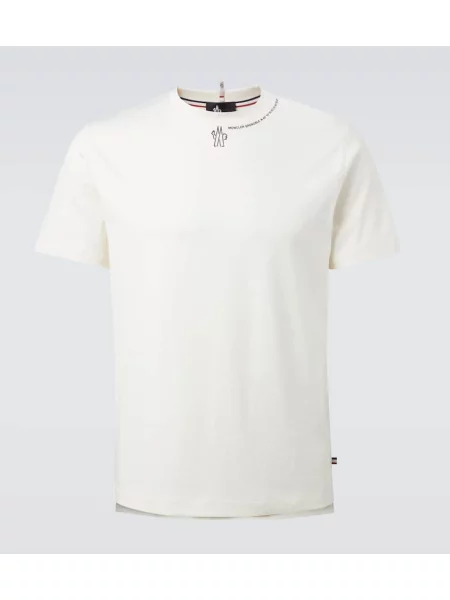 Majica Moncler Grenoble od jersey bijela