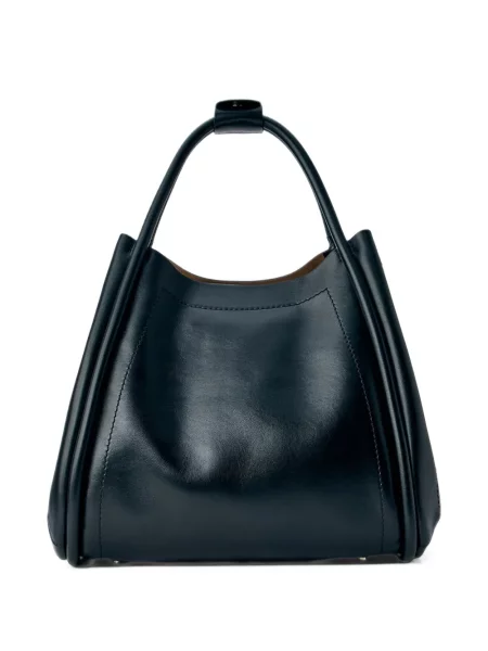 Geantă shopper Max Mara din piele negru