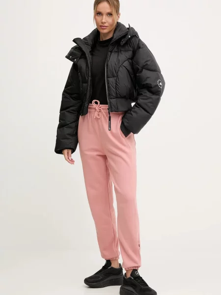 Спортивні штани adidas by Stella McCartney однотонні помаранчевий