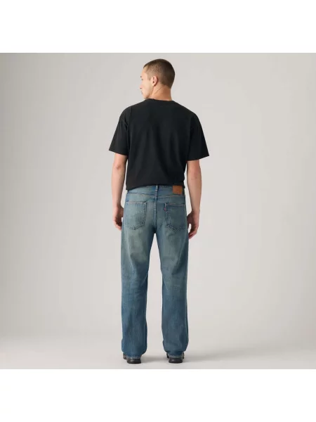 Široké džínsy Levi's 501 modrá