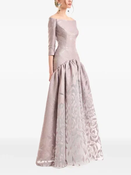 Rochie Gemy Maalouf din jacard roz