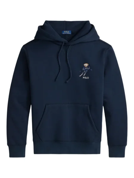 Hanorac cu glugă Polo Ralph Lauren cu imagine albastru