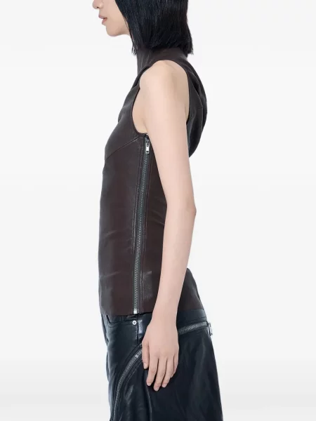 Top Rick Owens asimetric maro