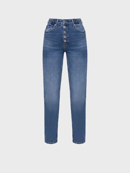 Прямі джинси Karl Lagerfeld Jeans бавовна/еластан синій