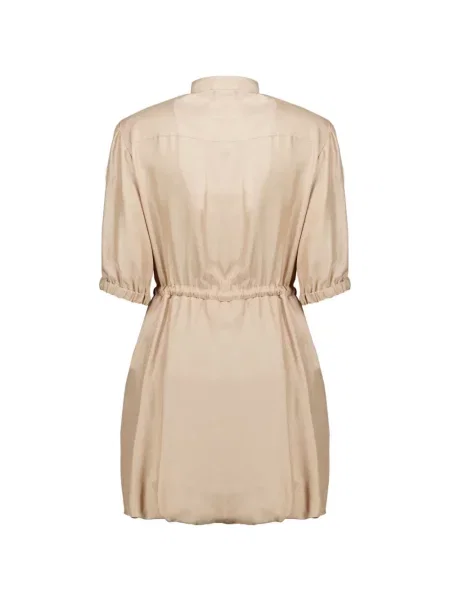 Rochie tip cămașă Moncler de mătase