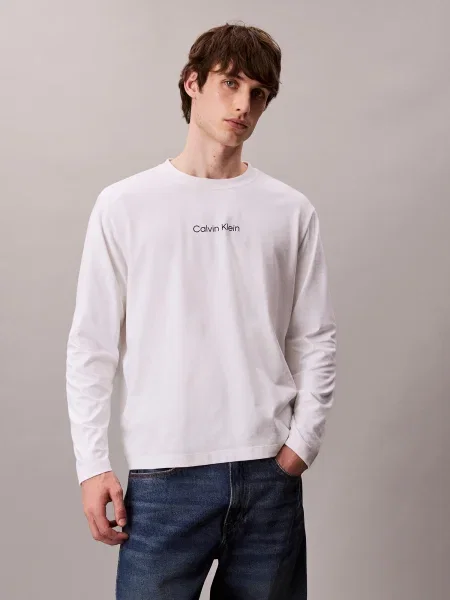 Calvin Klein Tricou negru alb