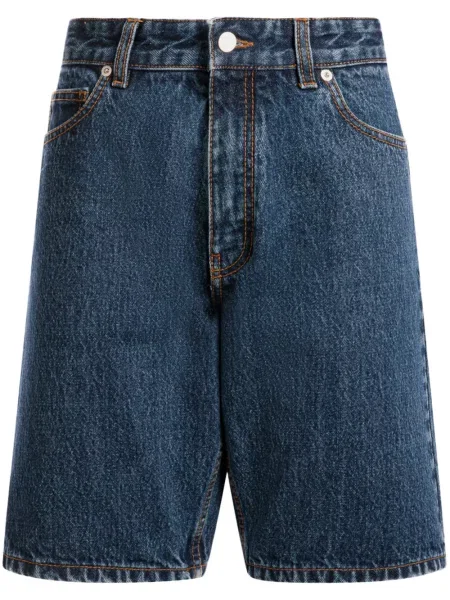 Pantaloni scurți din denim Bally albastru
