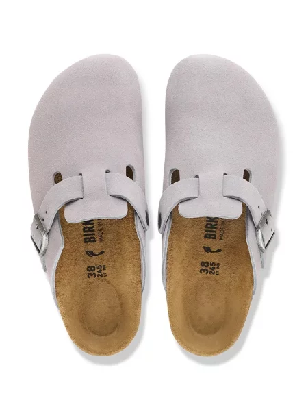 Замшевые мюли Birkenstock
