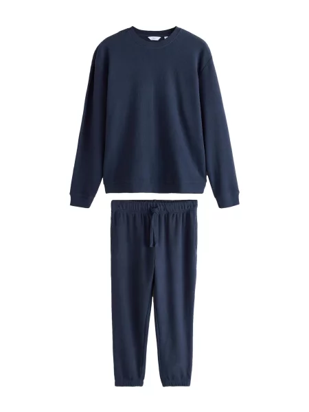 Next Pijama lungă bleumarin