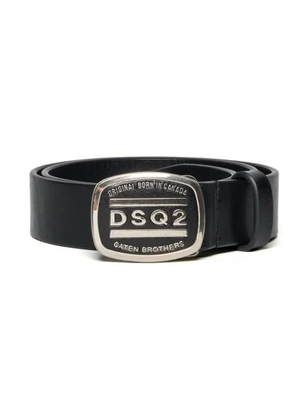 Pasek dziecięcy Dsquared2 czarny