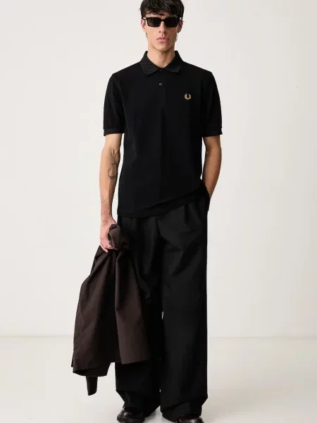 Fred Perry πόλο ανδρικό μαύρο