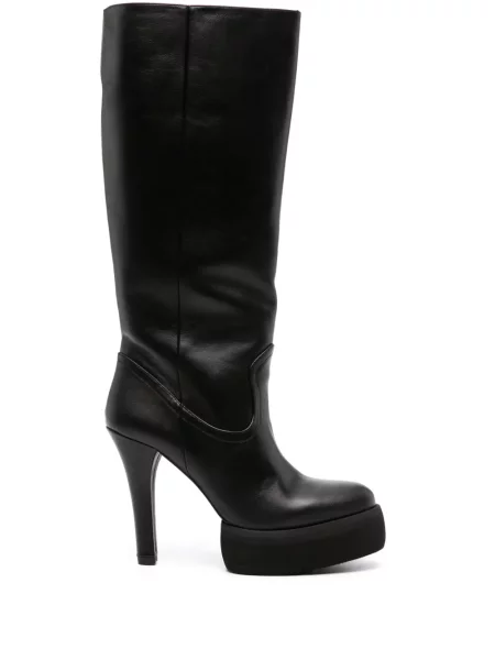 Botine Paloma Barcelo cu platformă negru