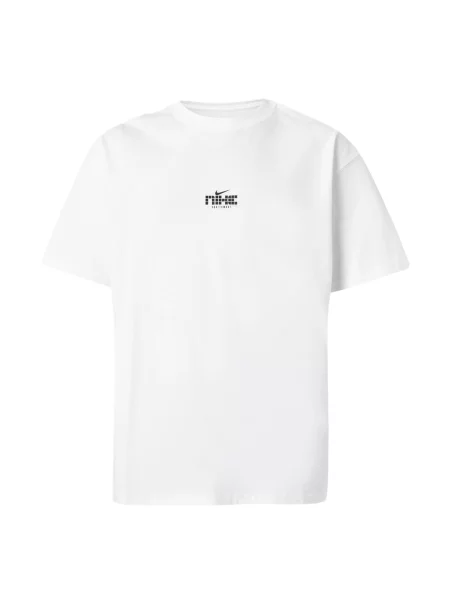 Nike Sportswear Tricou negru alb