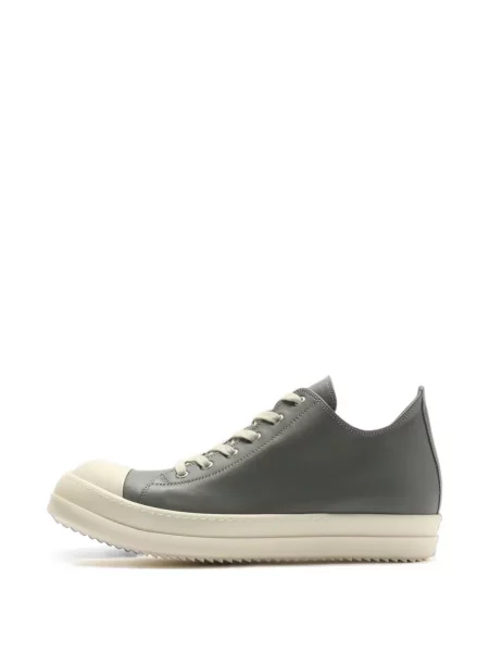 Sneakerși Rick Owens din piele gri