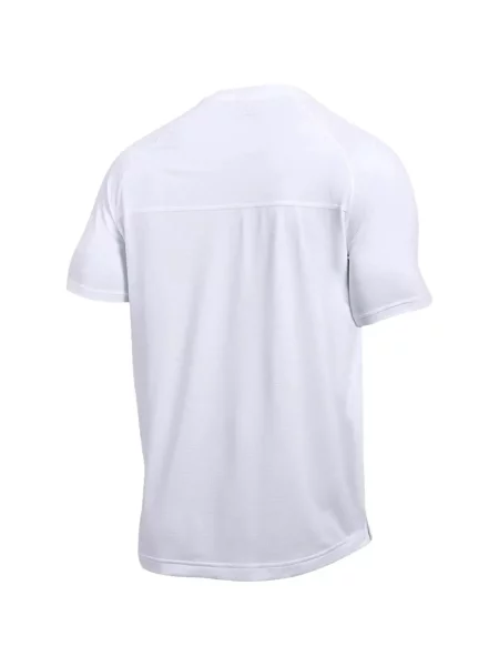 Scurt tricou Under Armour alb