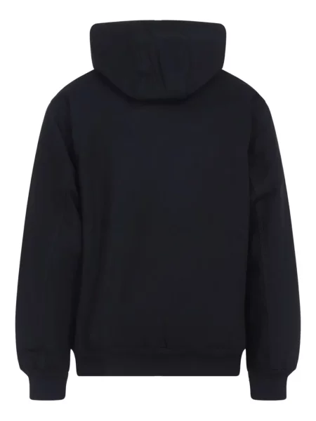 Geacă Carhartt Wip cu glugă albastru