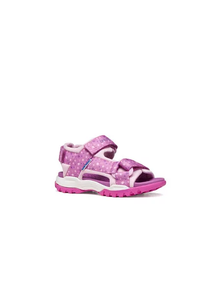 Szandál Geox Jr Borealis Girl S rózsaszín