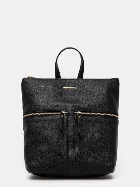 Rucsac Geox din piele negru