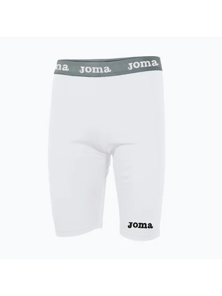 Pantaloni scurți termoactivi pentru bărbați Joma Warm Fleece blanco