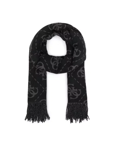 GUESS Fular gri negru