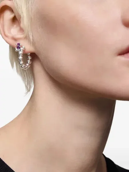 Обеци Tous сиво