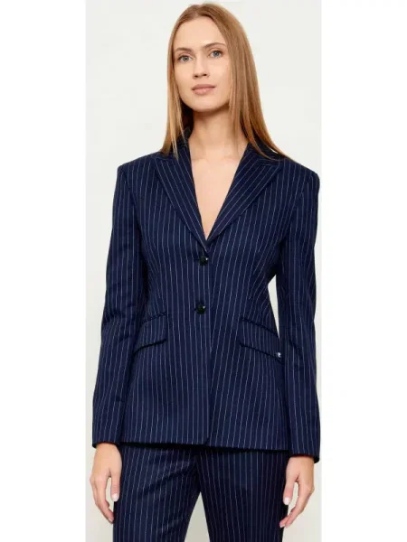 HUGO Sacou Asmalla Bleumarin alb