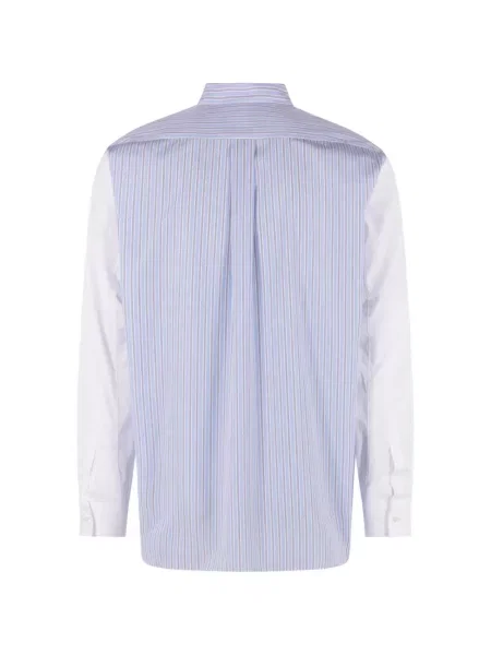 Cămașă Comme Des Garçons Shirt cu dungi albastru