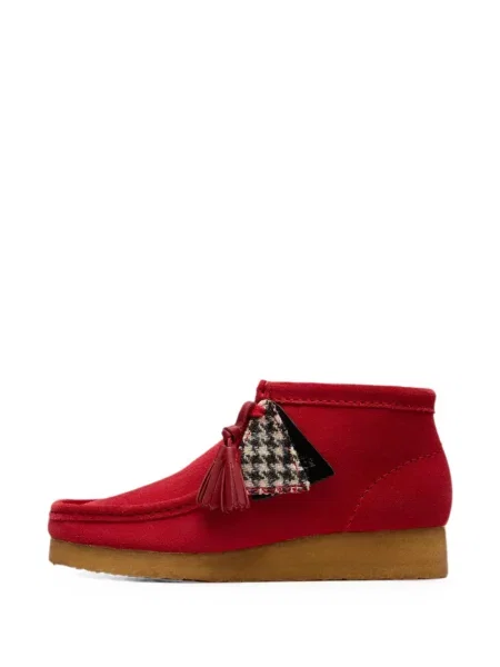 Cizme scurte Clarks Originals roșu