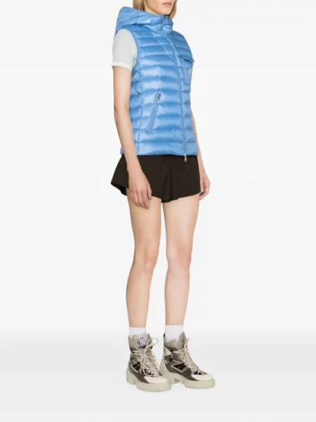 Matlasat vestă Moncler albastru