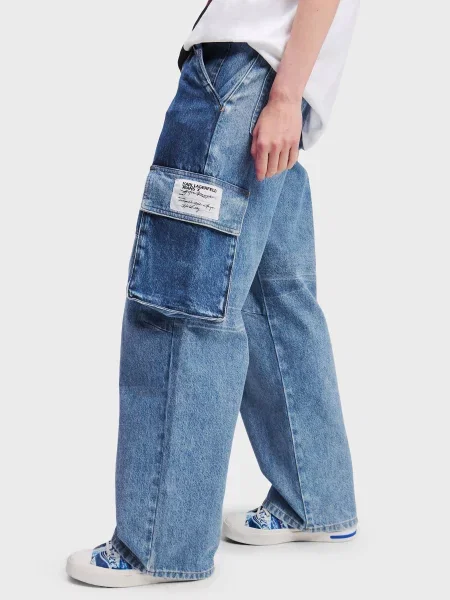 Прямі джинси Karl Lagerfeld Jeans синій