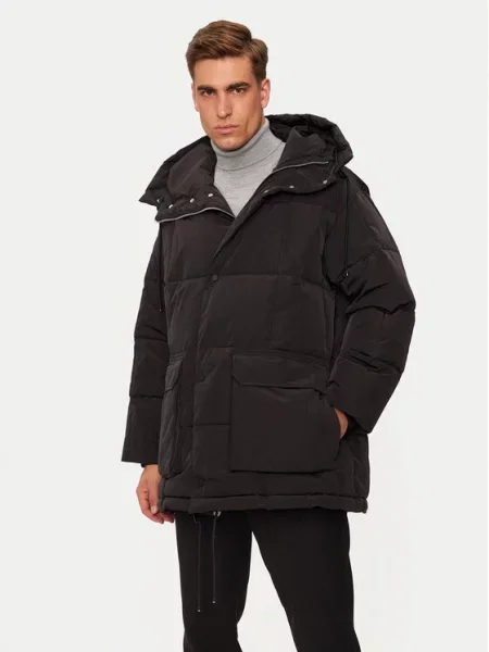 Armani Exchange kurtka zimowa czarny