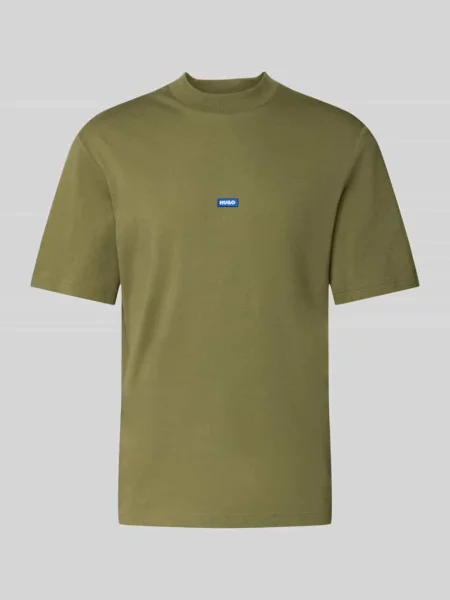 HUGO Blue T-shirt Nieros oliwkowa