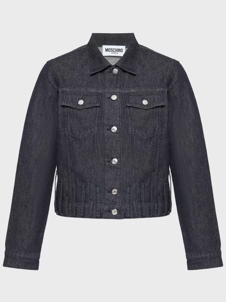 Джинсовая куртка Moschino синяя