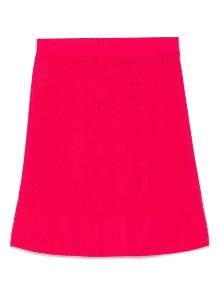 Fusta mini Maison Kitsune scurtă roz