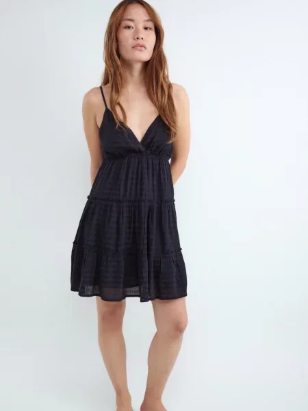 BALMOHK Rochie de vară RUSTIC' negru