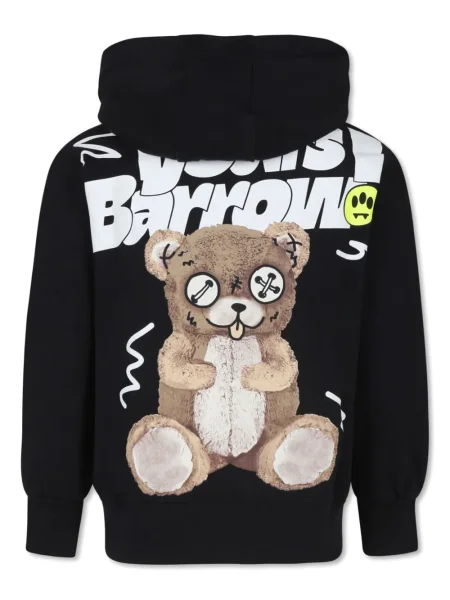 Bluza z kapturem dziecięca Barrow czarna