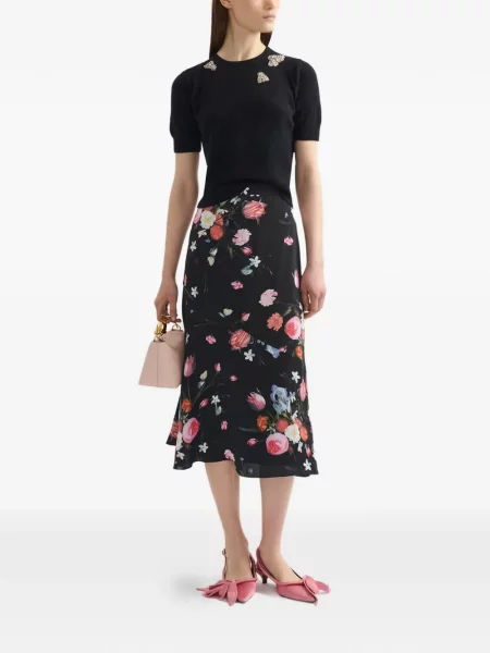 Top Erdem scurt negru