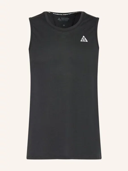 Nike Běžecké Tričko Solarchase černá