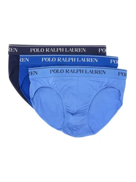 Obcisłe bokserki w zestawie 3 szt. Polo Ralph Lauren Underwear niebieskie