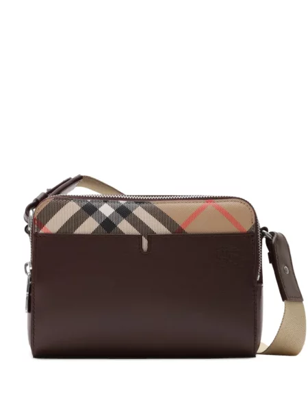 Pledinė crossbody torbica Burberry ruda