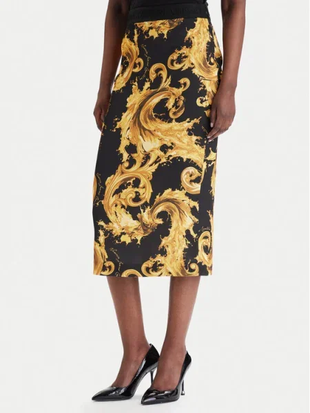 Versace Jeans Couture Fustă tip creion negru