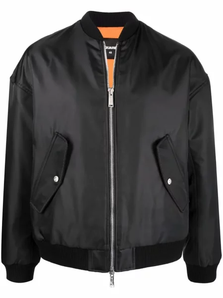 Geacă bomber Dsquared2 cu imagine negru